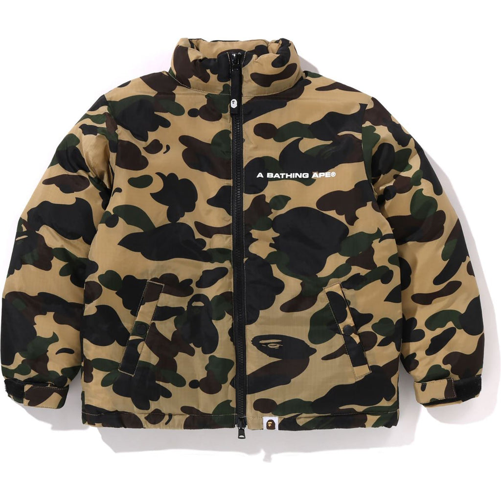 BAPE 1ST CAMO DOWN JACKET KIDS