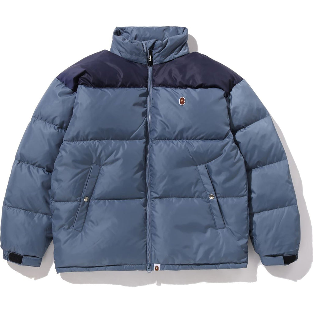 BAPE ONE POINT RELAXED FIT DOWN JACKET MENS