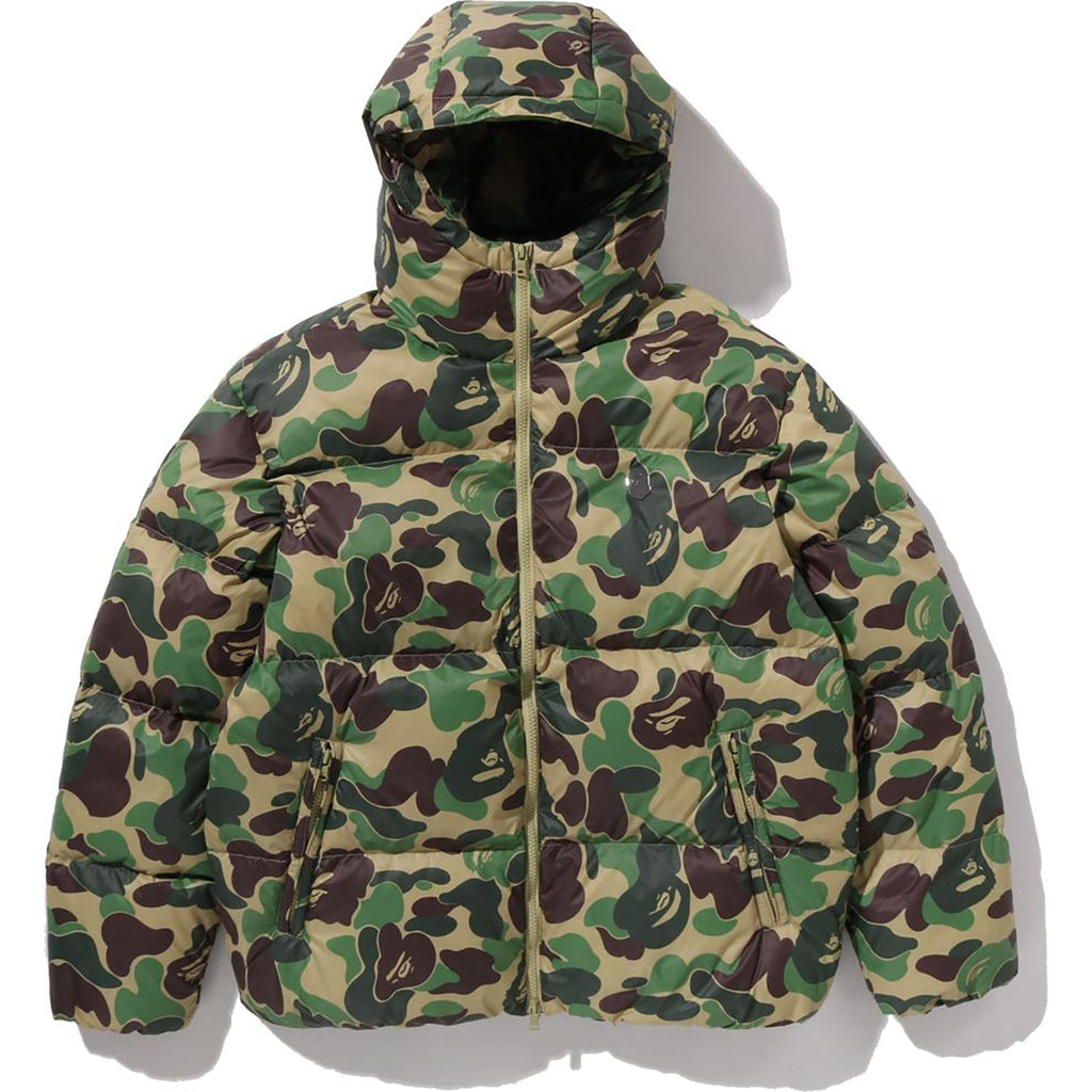 BAPE ABC CAMO DOWN JACKET MENS