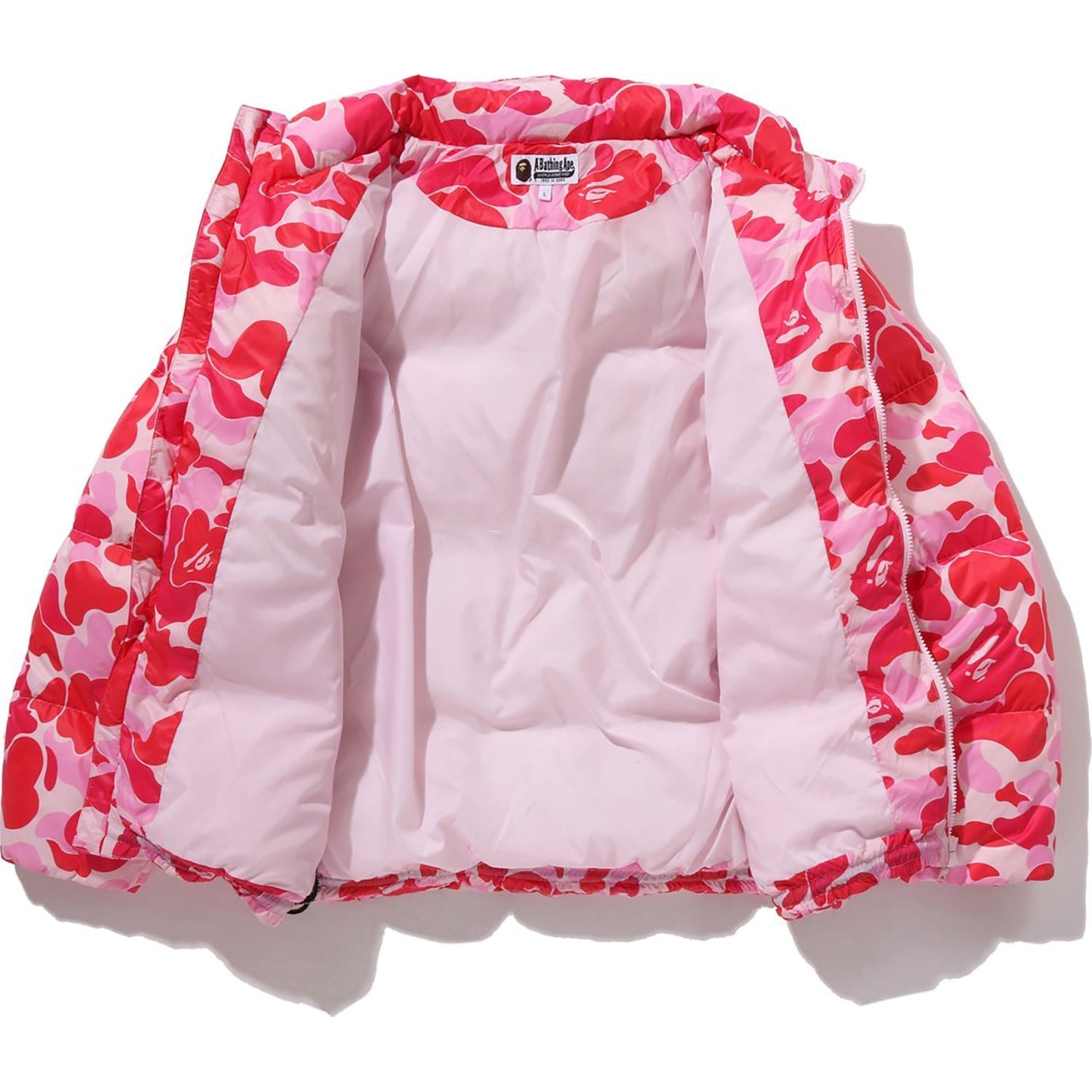 BAPE ABC CAMO DOWN JACKET MENS