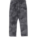 BAPE HIGH TONE BLEACH REGULAR FIT DENIM PANTS MENS