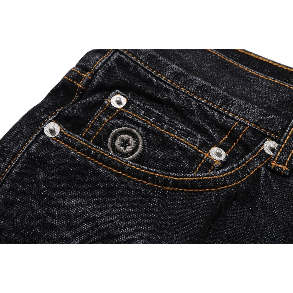 BAPE SHARK RELAXED FIT DENIM PANTS MENS