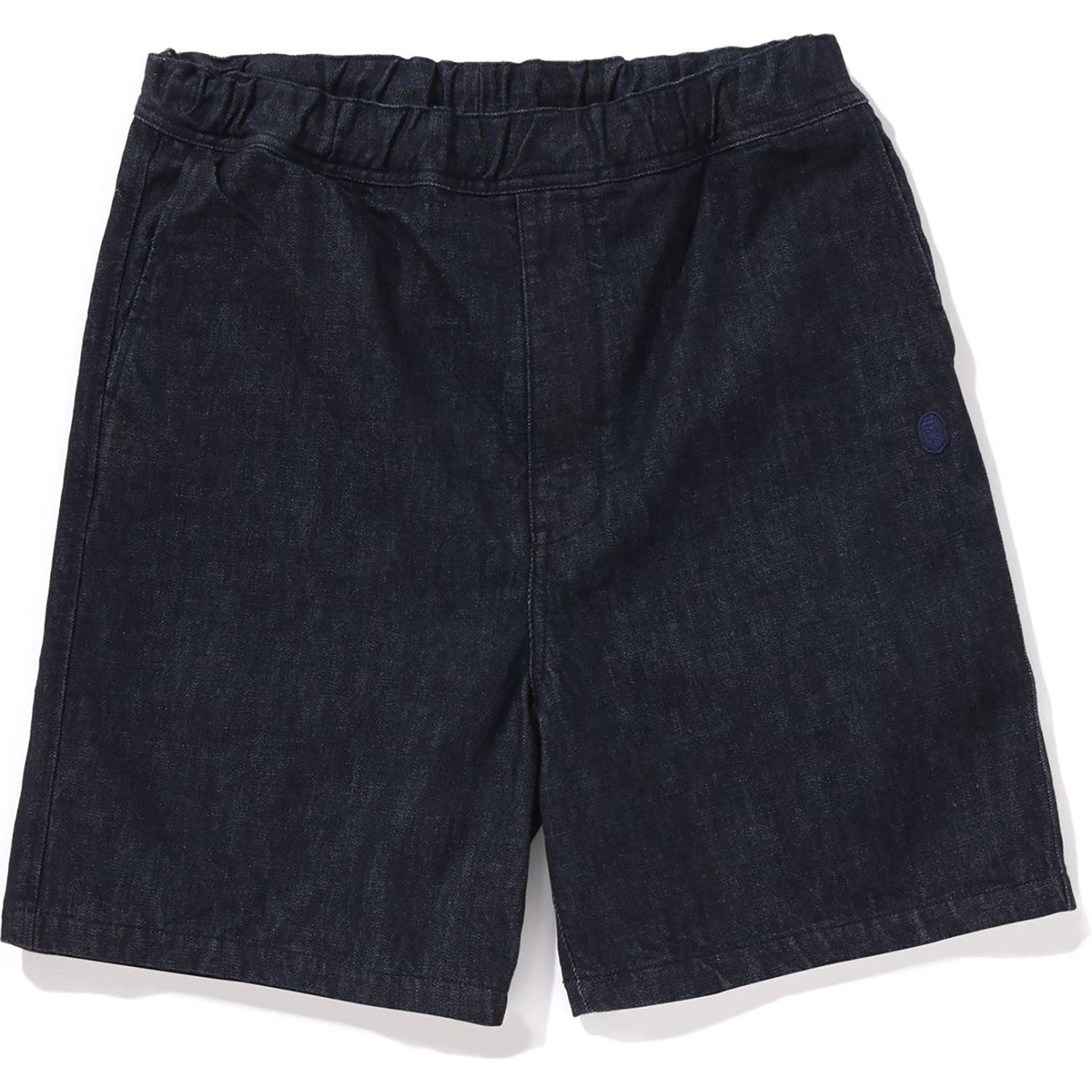 BAPE ONE POINT RELAXED FIT 13OZ DENIM SHORTS MENS