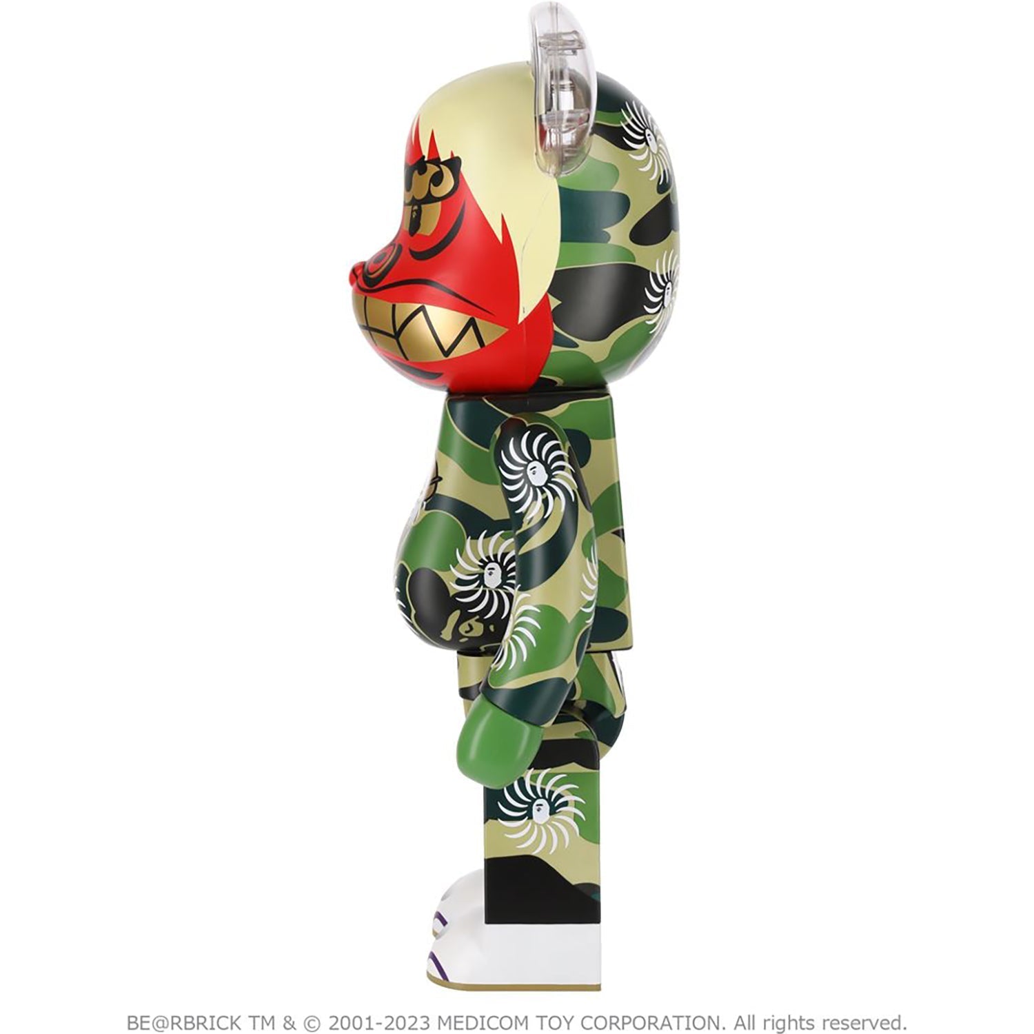 BAPE NEW YEAR BE@RBRICK SHISHIMAI 1000%