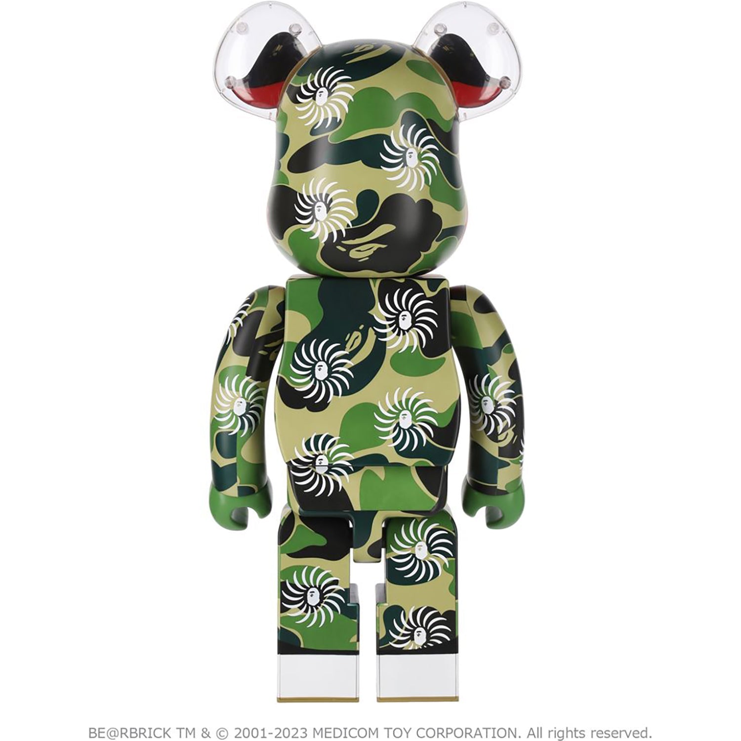 BAPE NEW YEAR BE@RBRICK SHISHIMAI 1000%