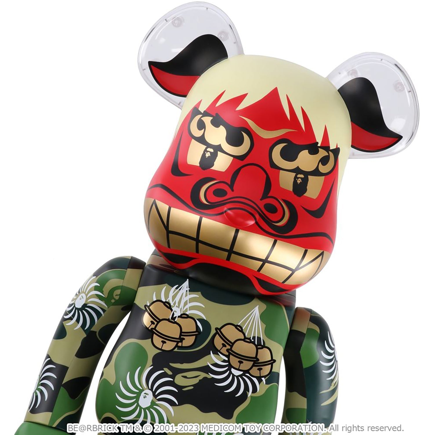 BAPE NEW YEAR BE@RBRICK SHISHIMAI 1000%