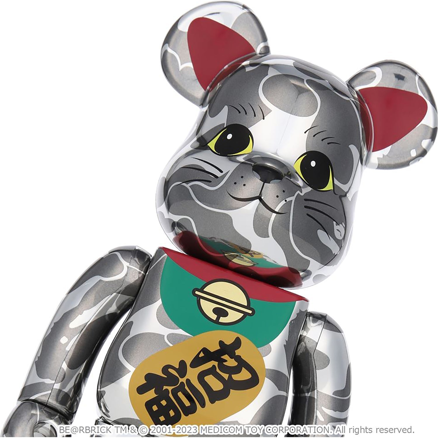 BAPE NEW YEAR BE@RBRICK MANEKINEKO SHISHIMAI DARUMA 100% & 400%