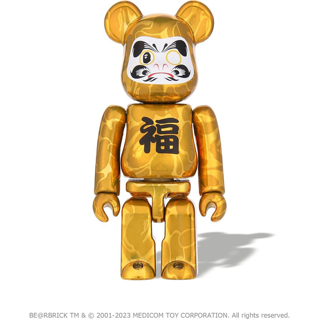 BAPE NEW YEAR BE@RBRICK MANEKINEKO SHISHIMAI DARUMA 100% & 400%