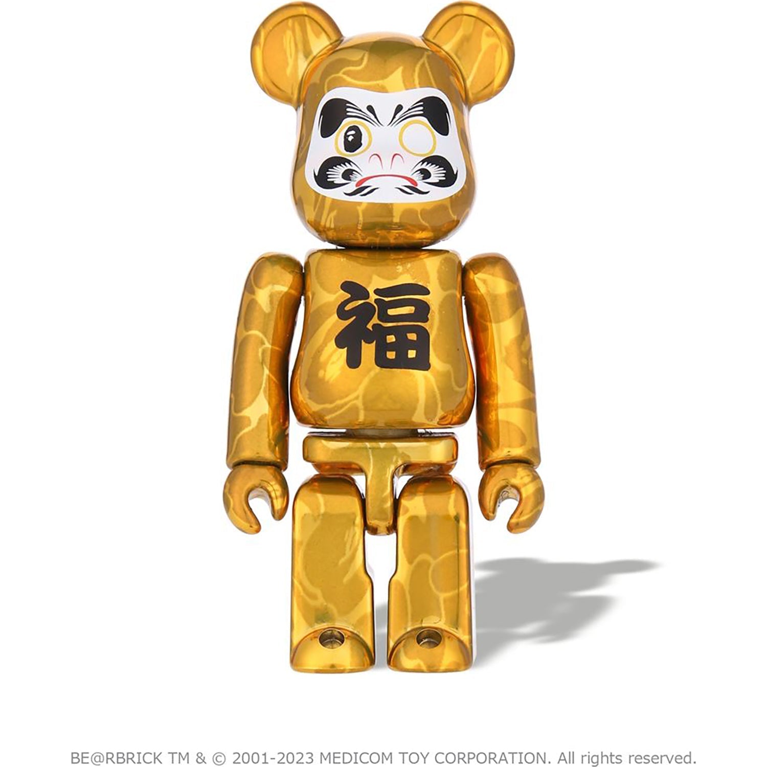 BAPE NEW YEAR BE@RBRICK MANEKINEKO SHISHIMAI DARUMA 100% & 400%