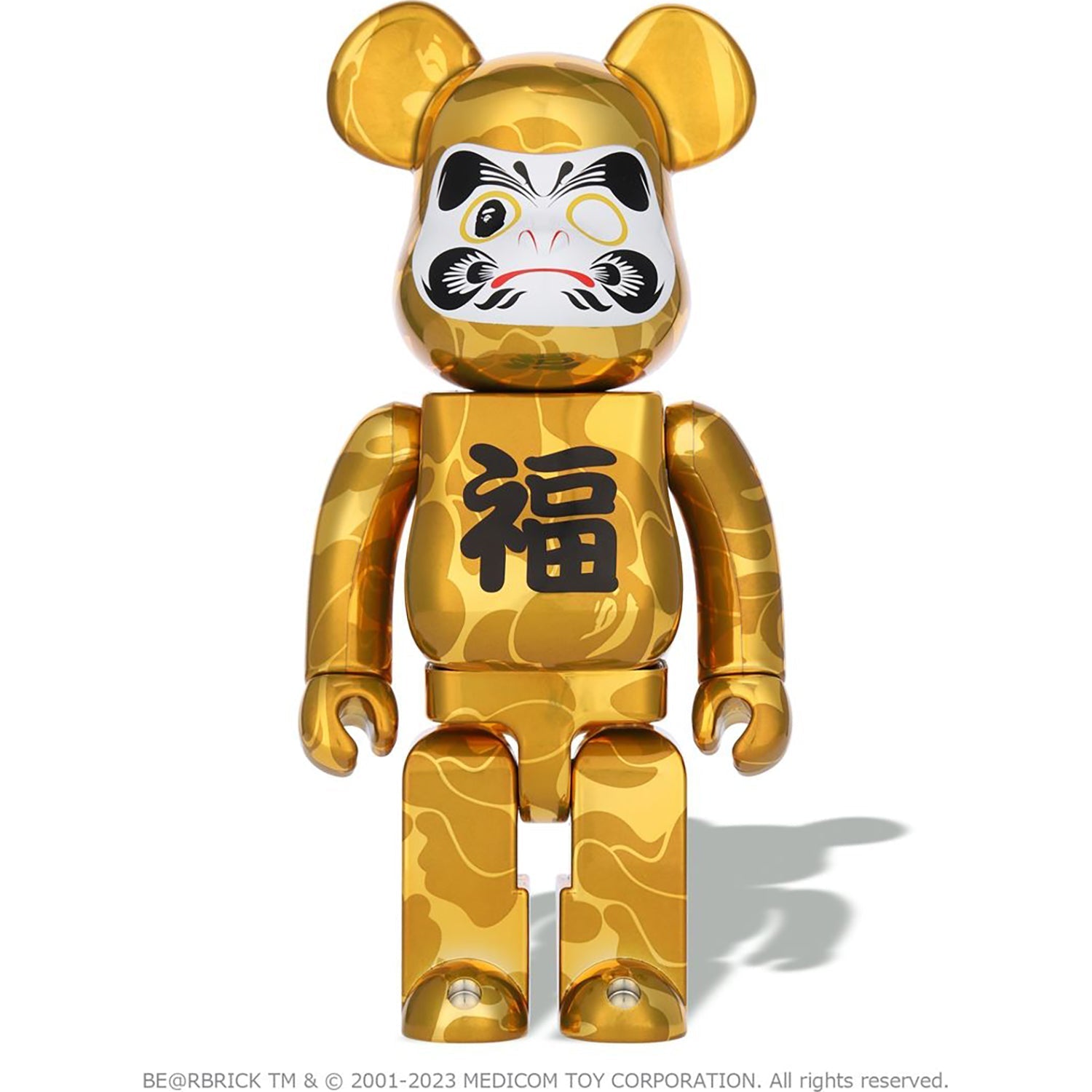 BAPE NEW YEAR BE@RBRICK MANEKINEKO SHISHIMAI DARUMA 100% & 400%