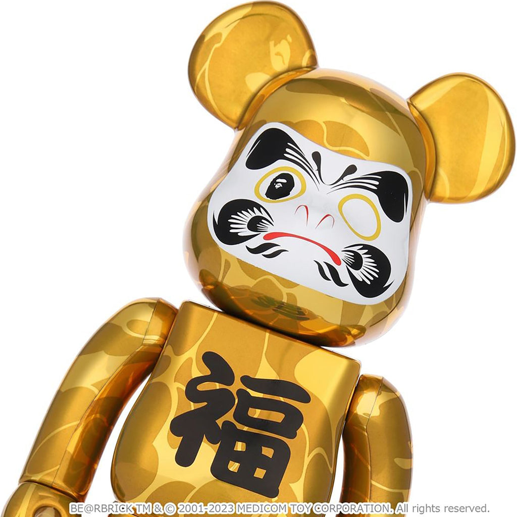 BAPE NEW YEAR BE@RBRICK MANEKINEKO SHISHIMAI DARUMA 100% & 400%