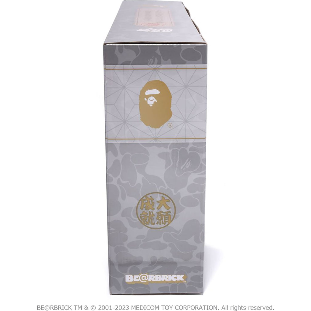BAPE NEW YEAR BE@RBRICK MANEKINEKO SHISHIMAI DARUMA 100% & 400%