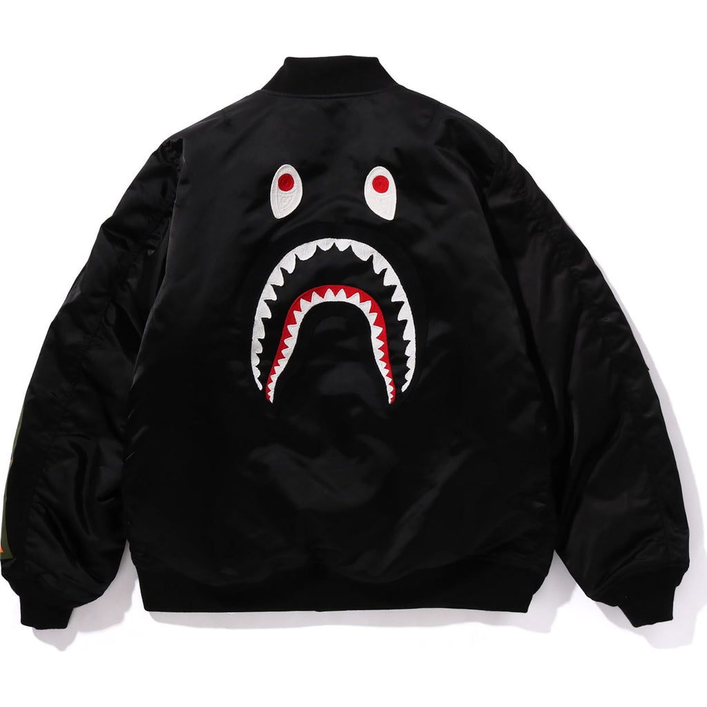 BAPE SHARK LOOSE FIT MA-1 MENS