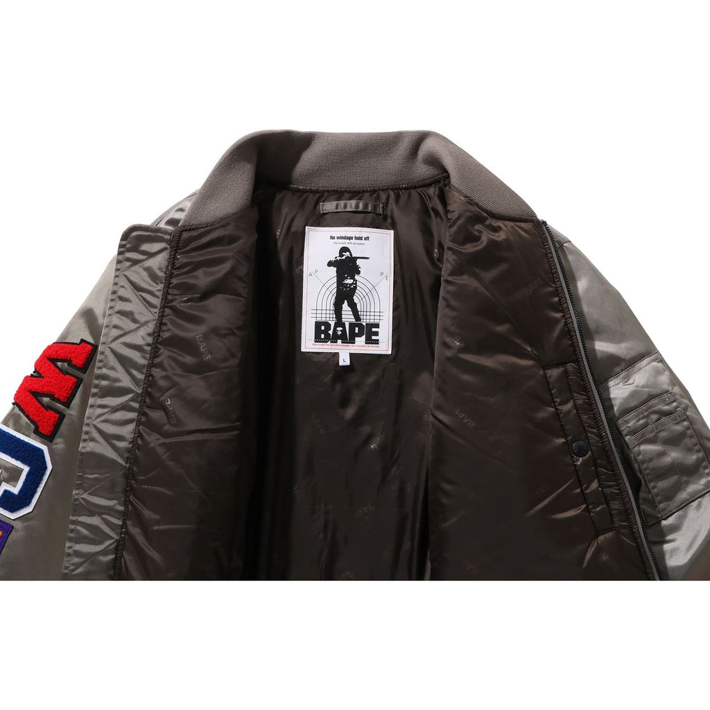 BAPE SHARK LOOSE FIT MA-1 MENS
