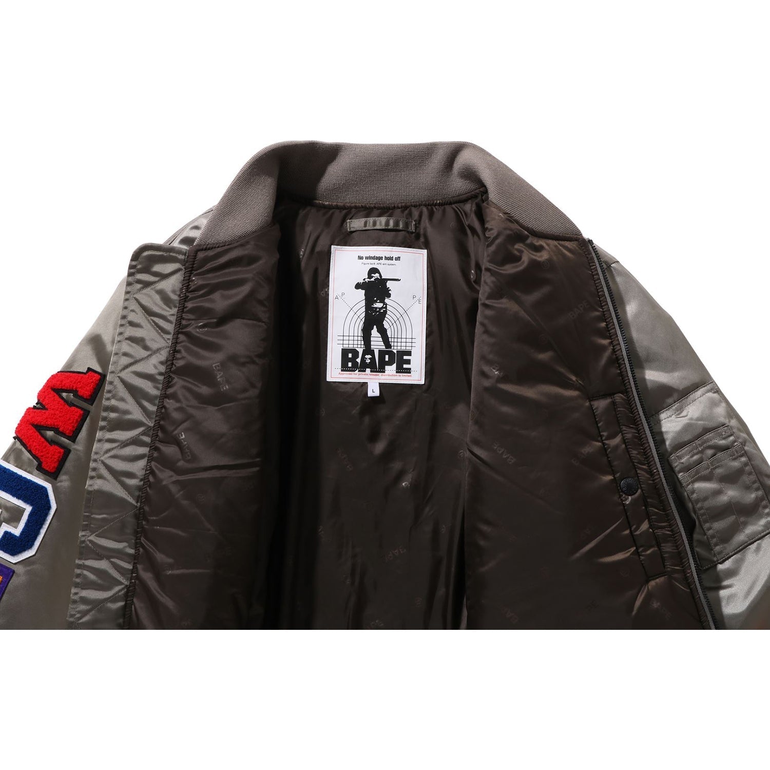 BAPE SHARK LOOSE FIT MA-1 MENS