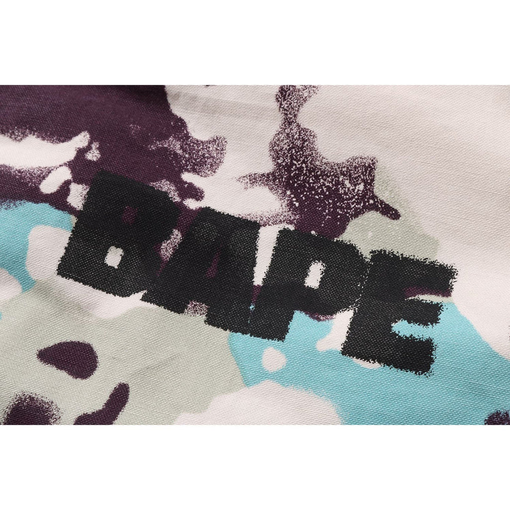 BAPE MAP CAMO BOMBER JACKET MENS