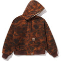 BAPE SOLID 1ST CAMO REVERSIBLE SHARK ZIP HEAVY JACKET MENS