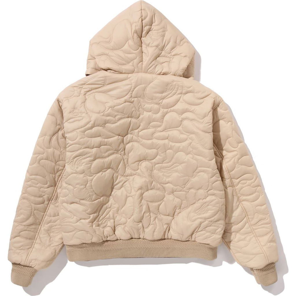 BAPE SOLID 1ST CAMO REVERSIBLE SHARK ZIP HEAVY JACKET MENS