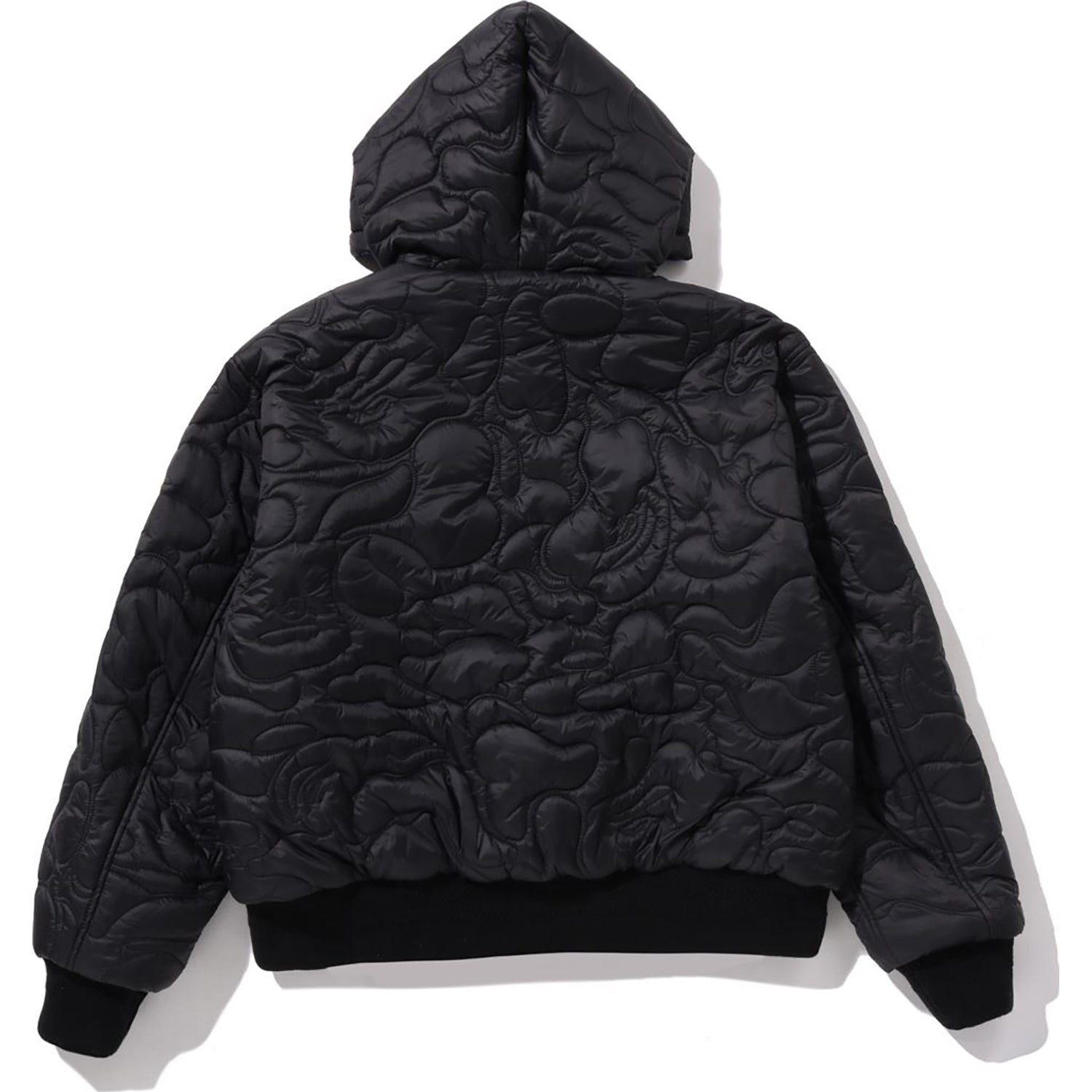 BAPE SOLID 1ST CAMO REVERSIBLE SHARK ZIP HEAVY JACKET MENS