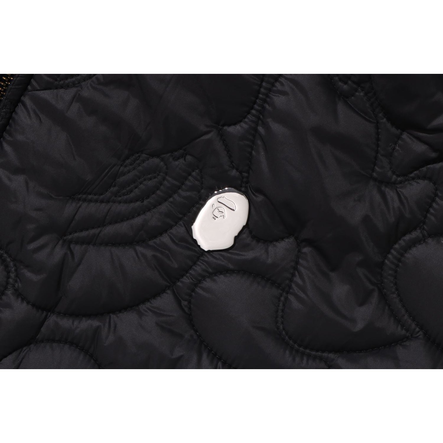 BAPE SOLID 1ST CAMO REVERSIBLE SHARK ZIP HEAVY JACKET MENS