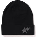 BAPE SIDE CRYSTAL STA KNIT CAP LADIES