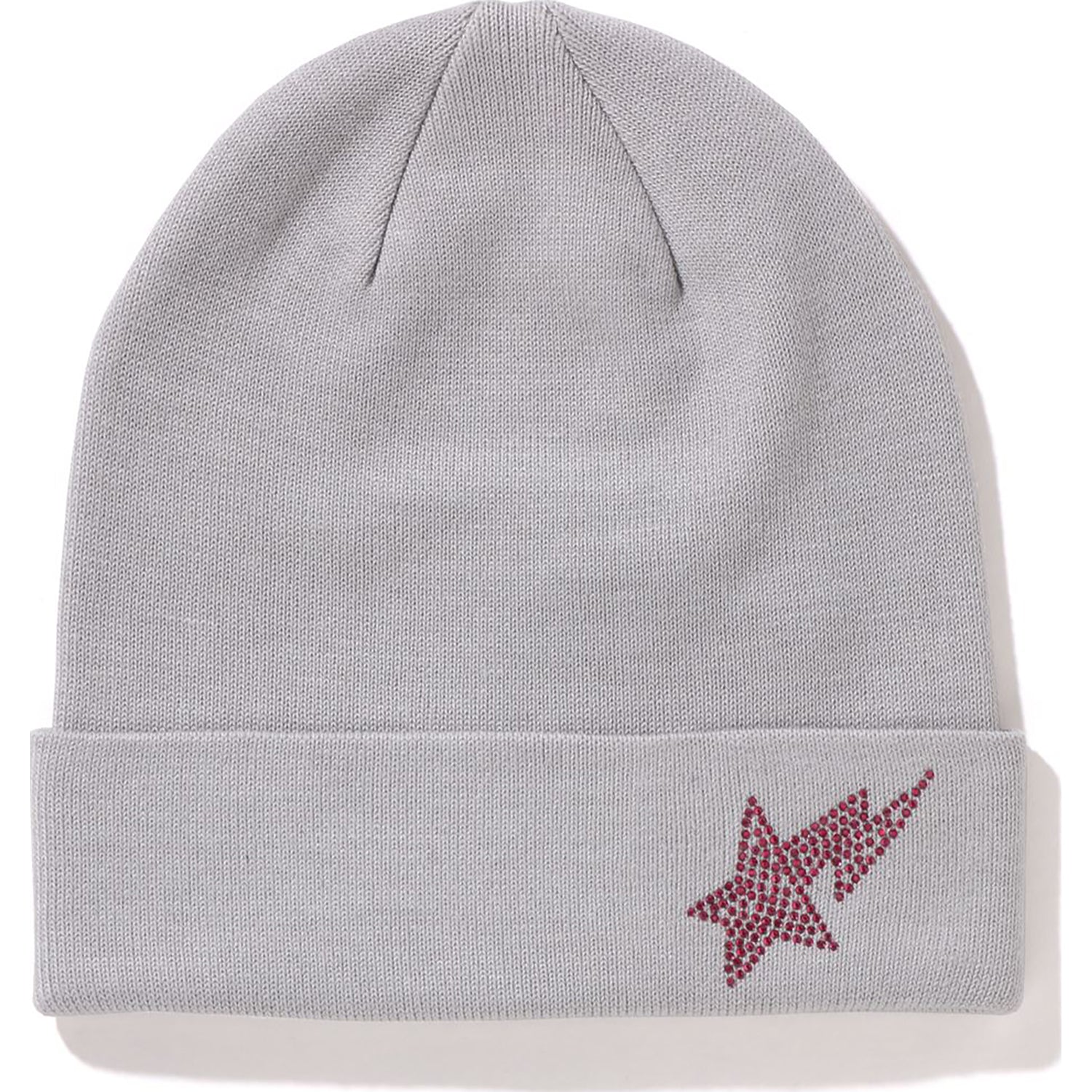 BAPE SIDE CRYSTAL STA KNIT CAP LADIES