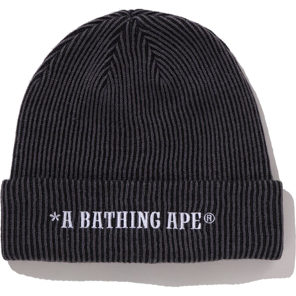 BAPE A BATHING APE KNIT CAP MENS