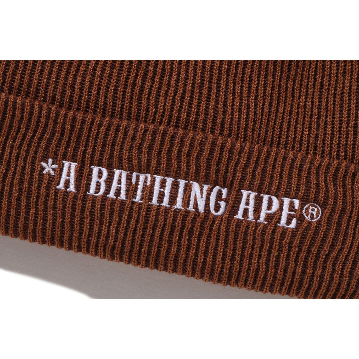 BAPE A BATHING APE KNIT CAP MENS