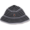 BAPE APE HEAD ONE POINT STRIPE KNIT HAT MENS