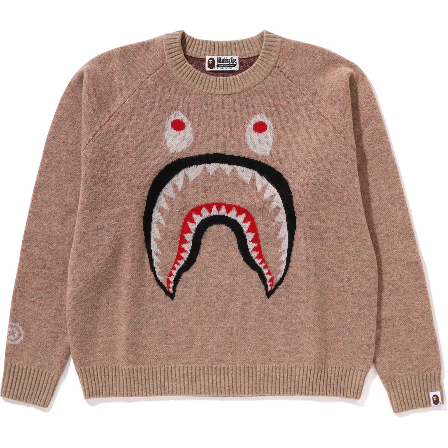 BAPE SHARK WOOL MIX SWEATER LADIES