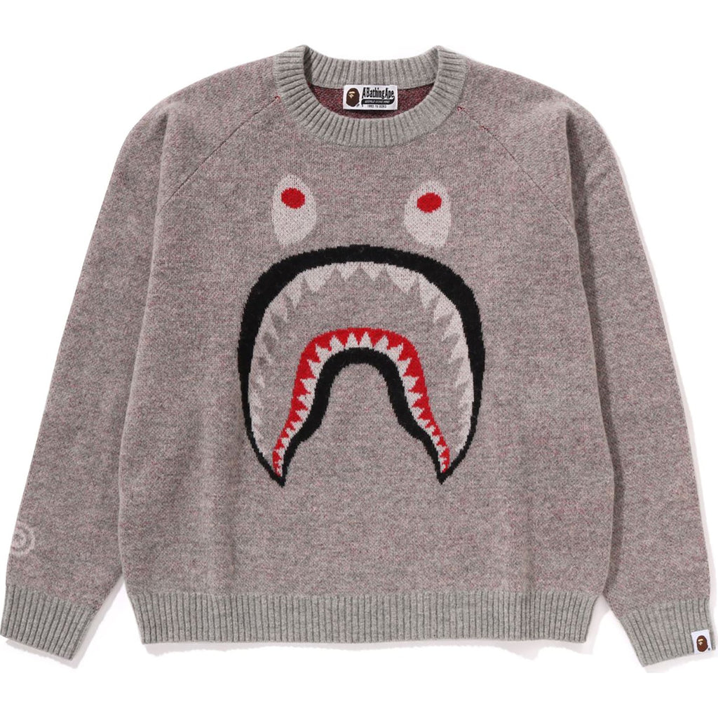 BAPE SHARK WOOL MIX SWEATER LADIES