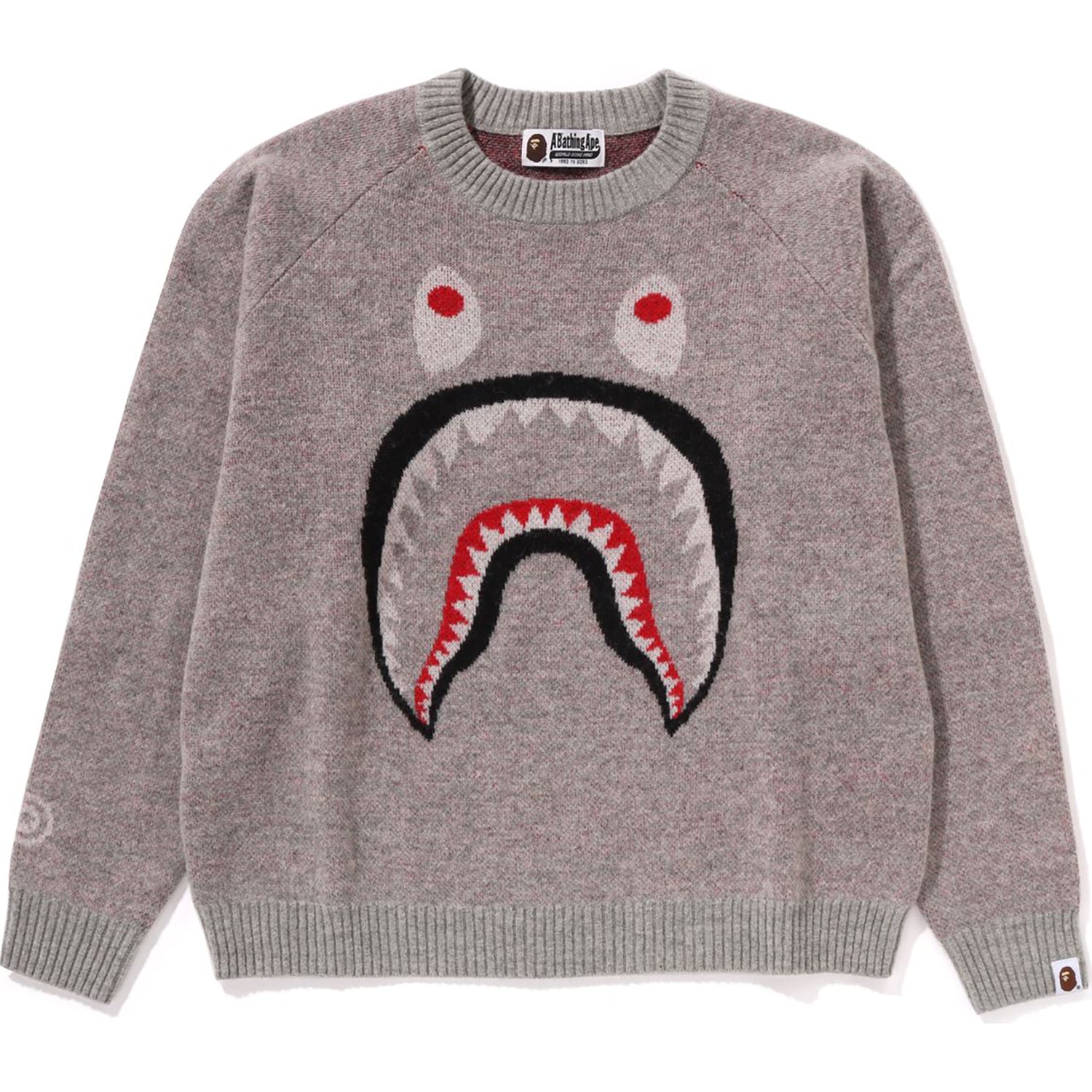 BAPE SHARK WOOL MIX SWEATER LADIES