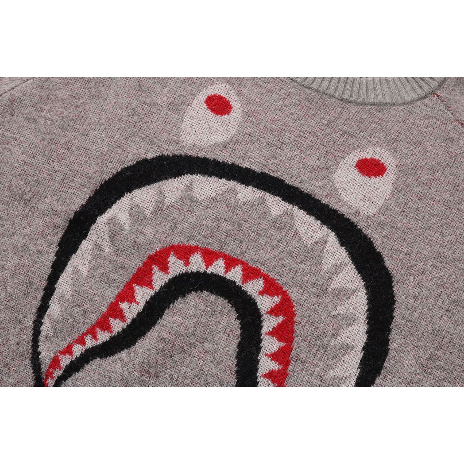 BAPE SHARK WOOL MIX SWEATER LADIES