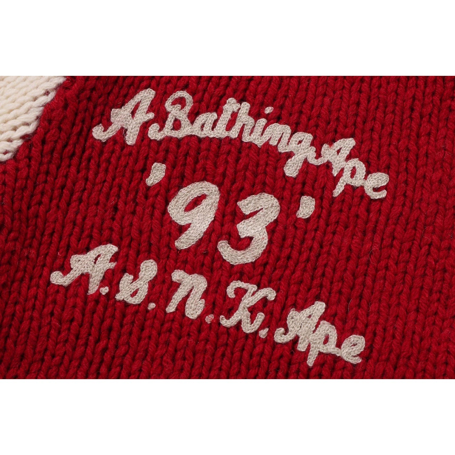 BAPE A BATHING APE COWICHAN CARDIGAN LADIES