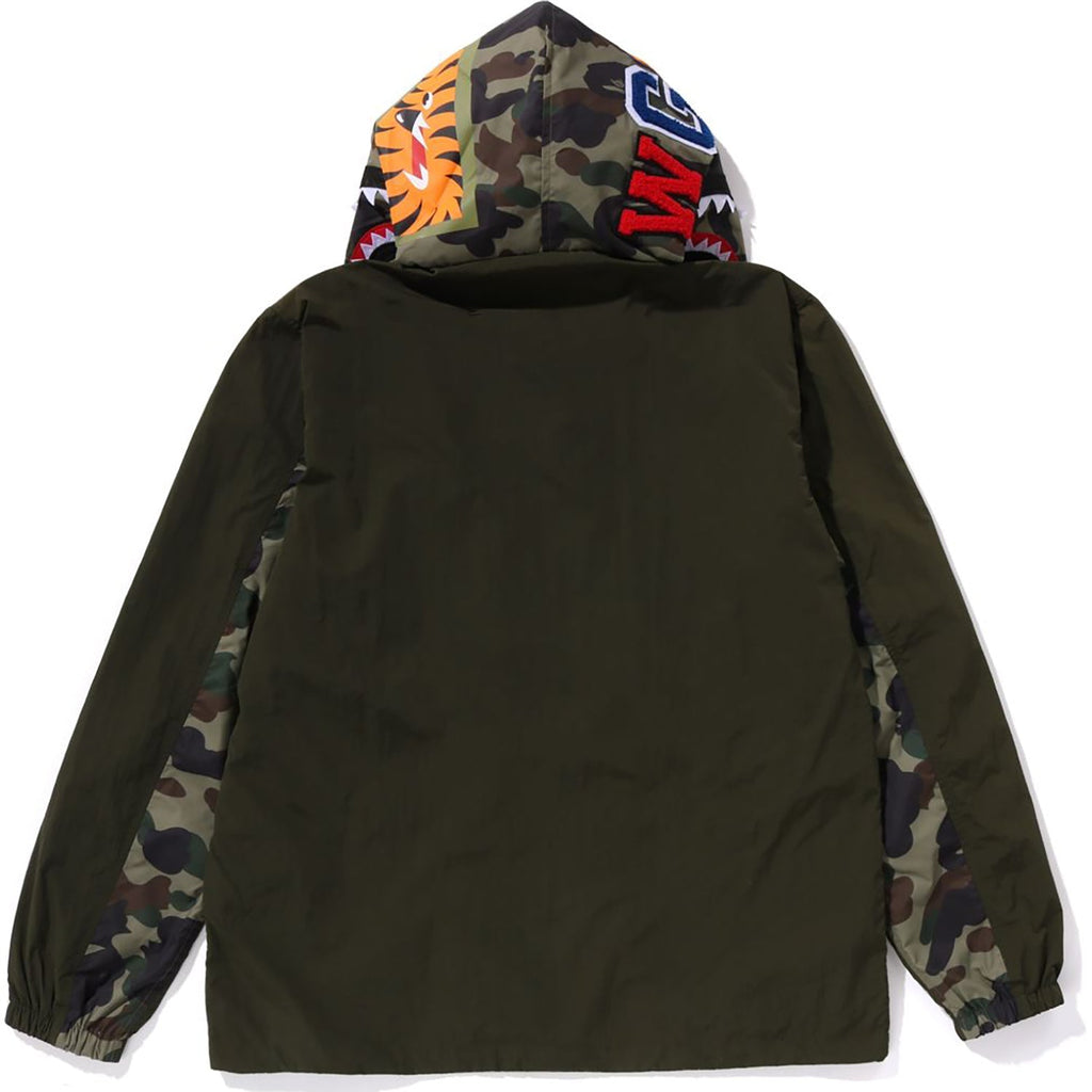 BAPE 1ST CAMO SHARK HOODIE JACKET MENS