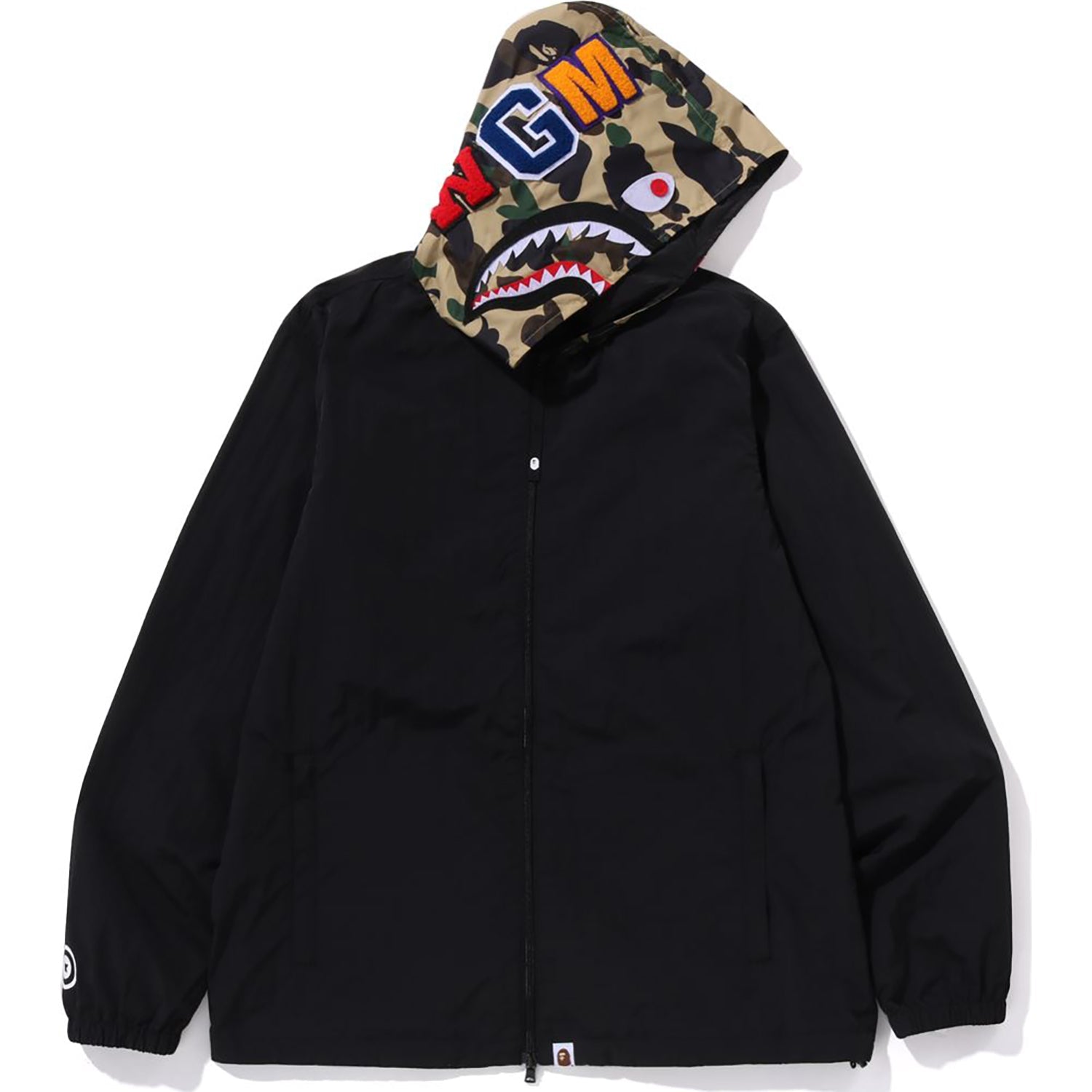 BAPE 1ST CAMO SHARK HOODIE JACKET MENS