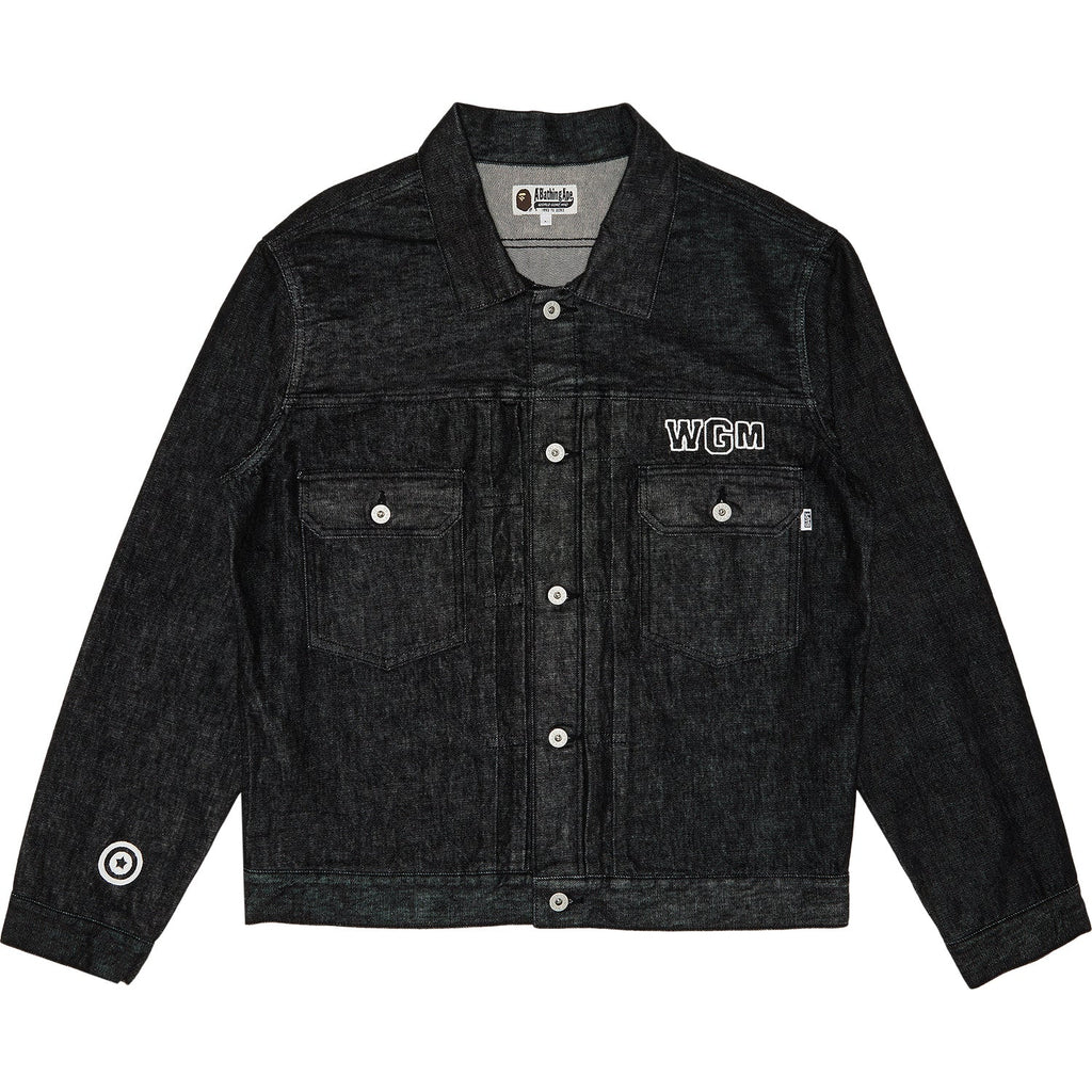 BAPE PEARL SHARK DENIM JACKET TYPE-02 MENS