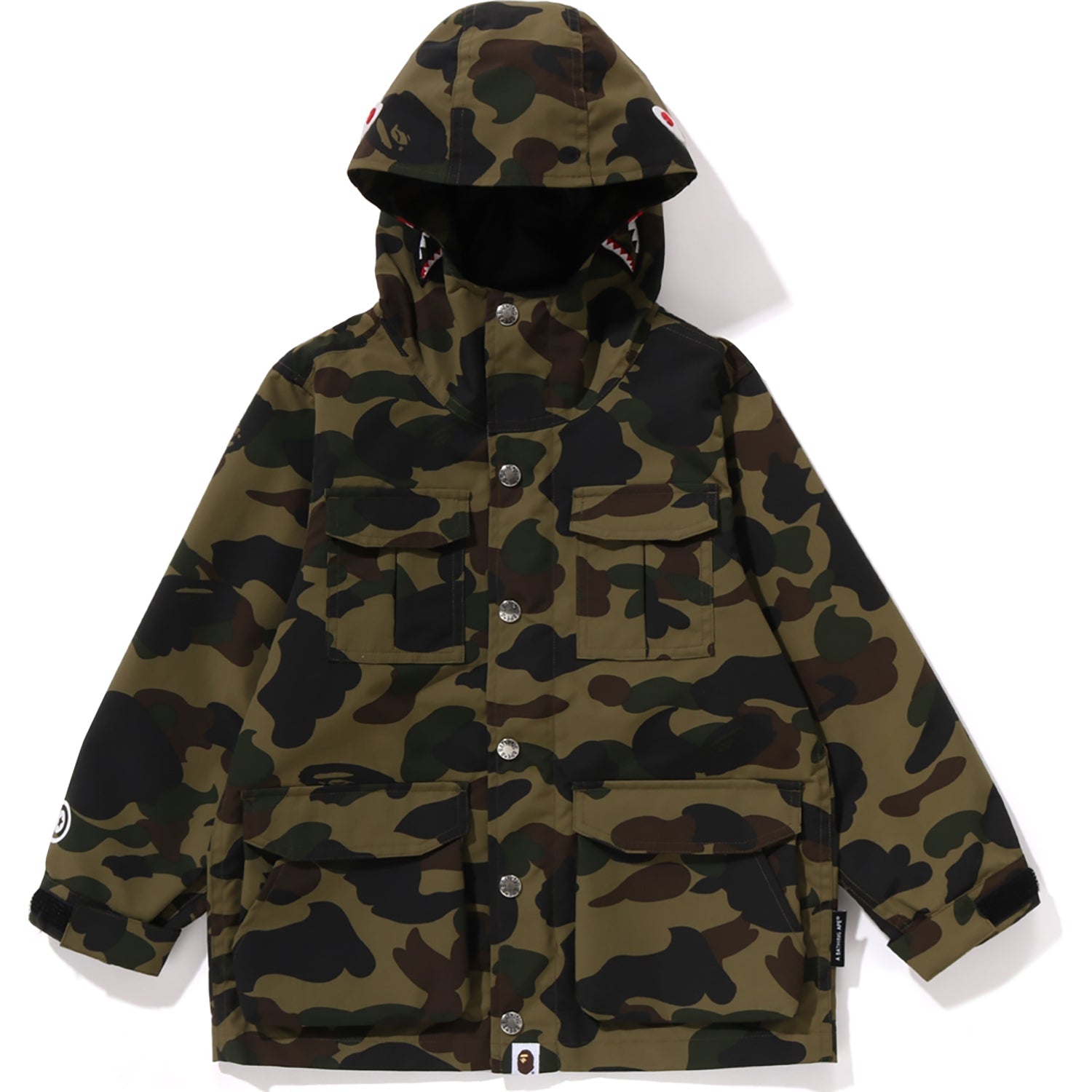 BAPE 1ST CAMO SHARK MOUNTAIN JACKET KIDS