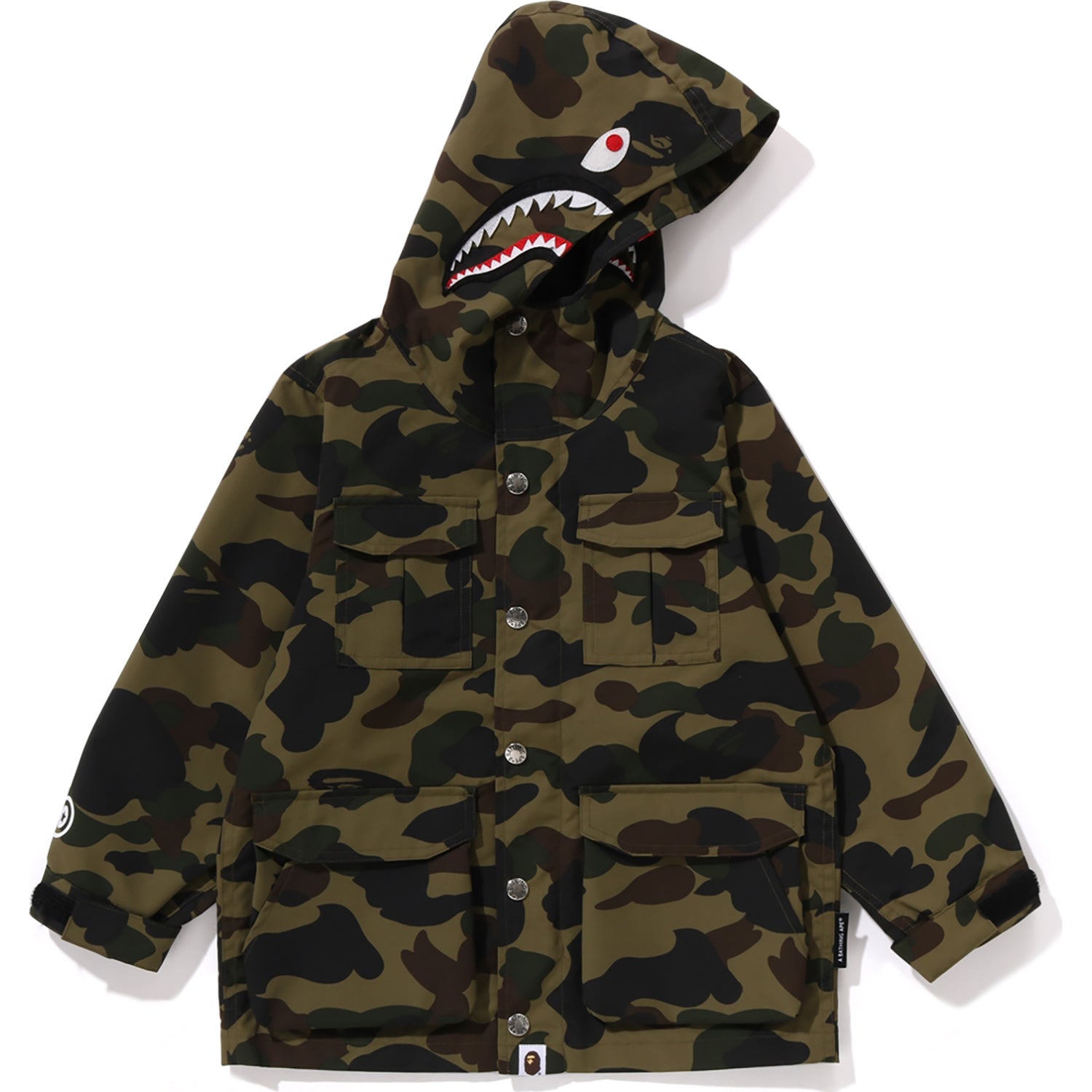 BAPE 1ST CAMO SHARK MOUNTAIN JACKET KIDS