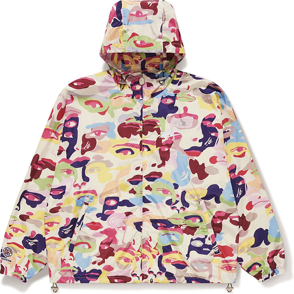 BAPE X KIDSUPER CAMO LIGHTWEIGHT JACKET MENS
