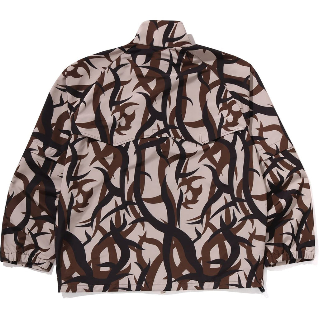BAPE TRIAL CAMO RAIN JACKET MENS