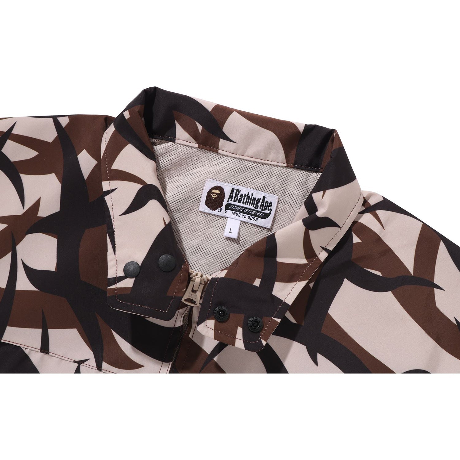BAPE TRIAL CAMO RAIN JACKET MENS