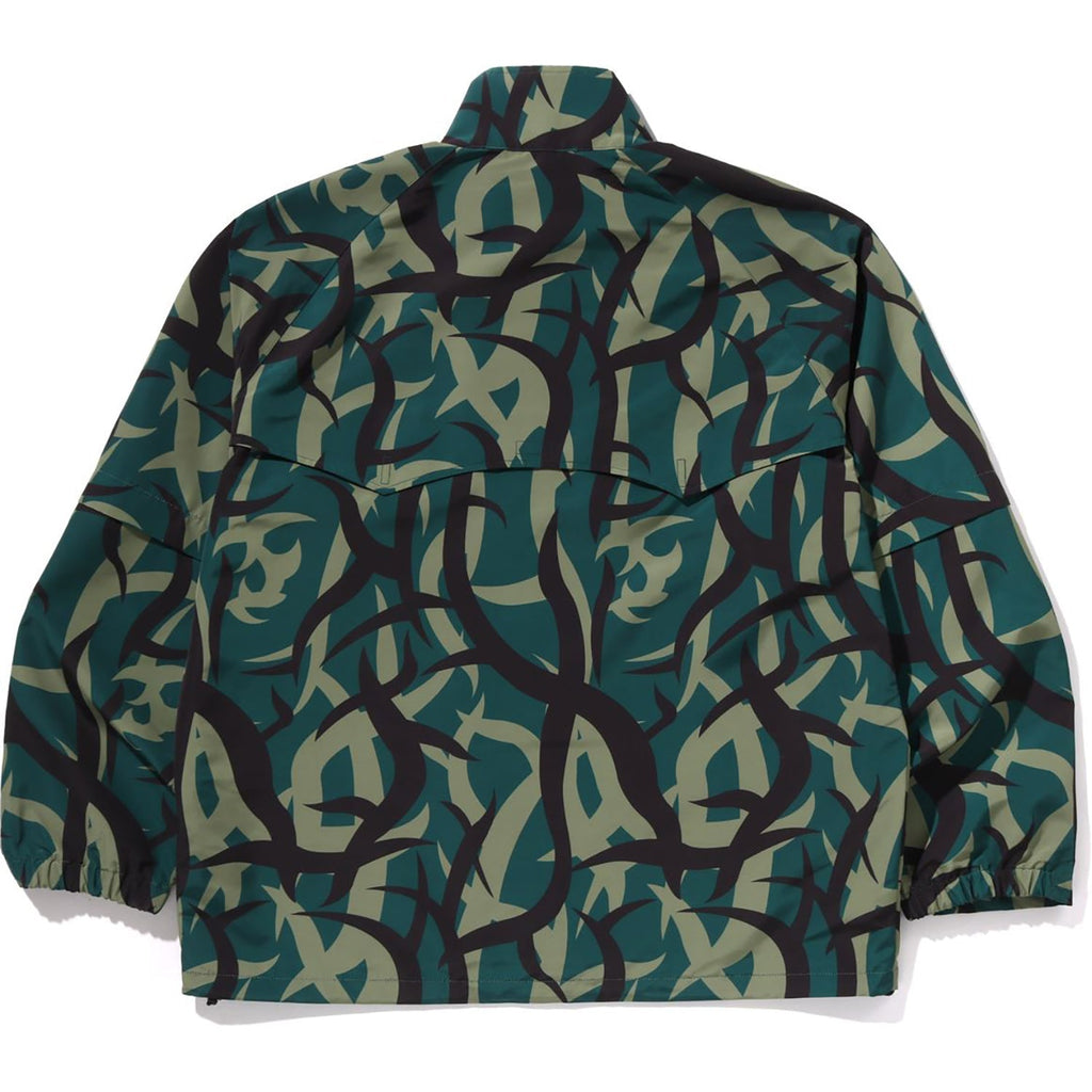 BAPE TRIAL CAMO RAIN JACKET MENS
