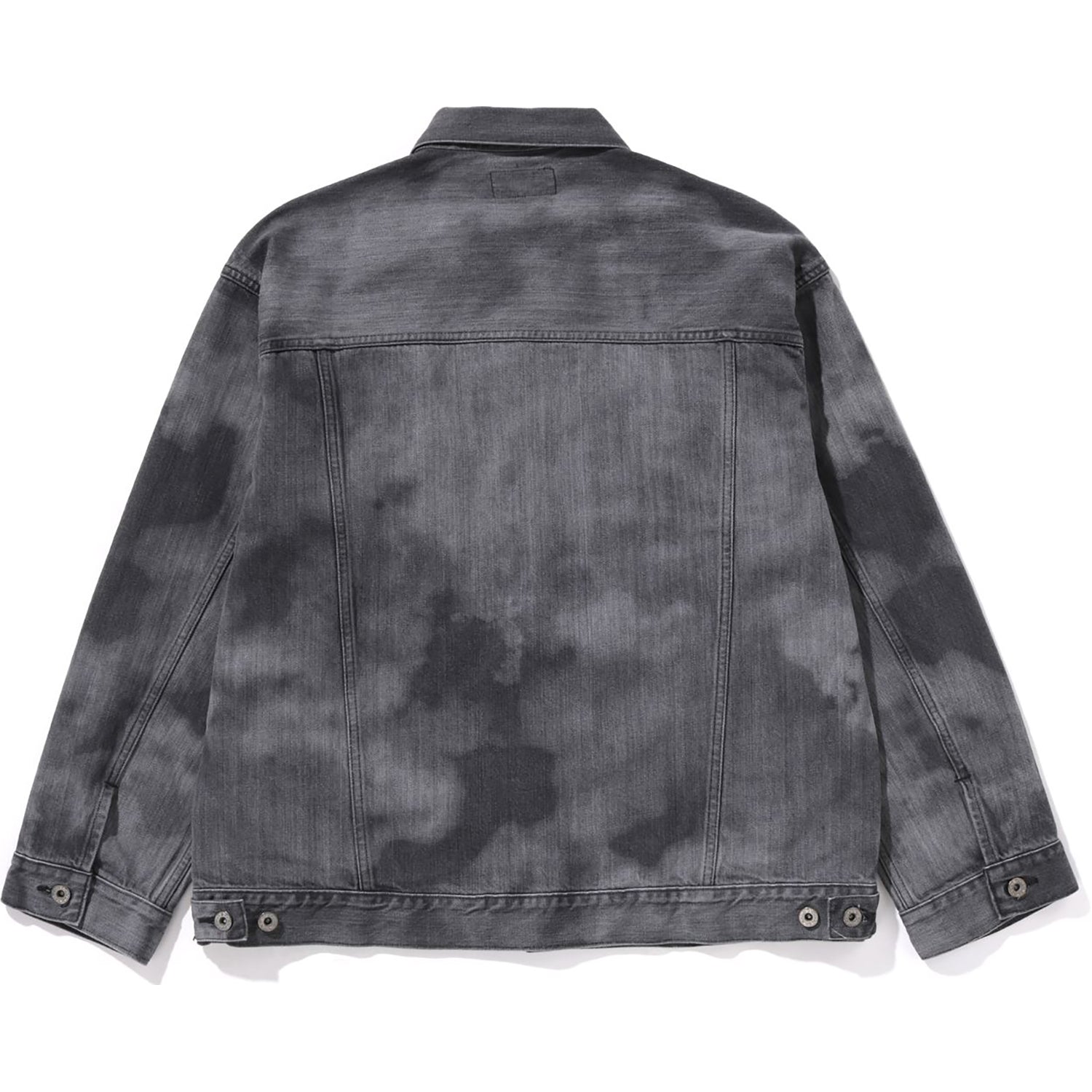 BAPE HIGH TONE BLEACH DENIM JACKET MENS