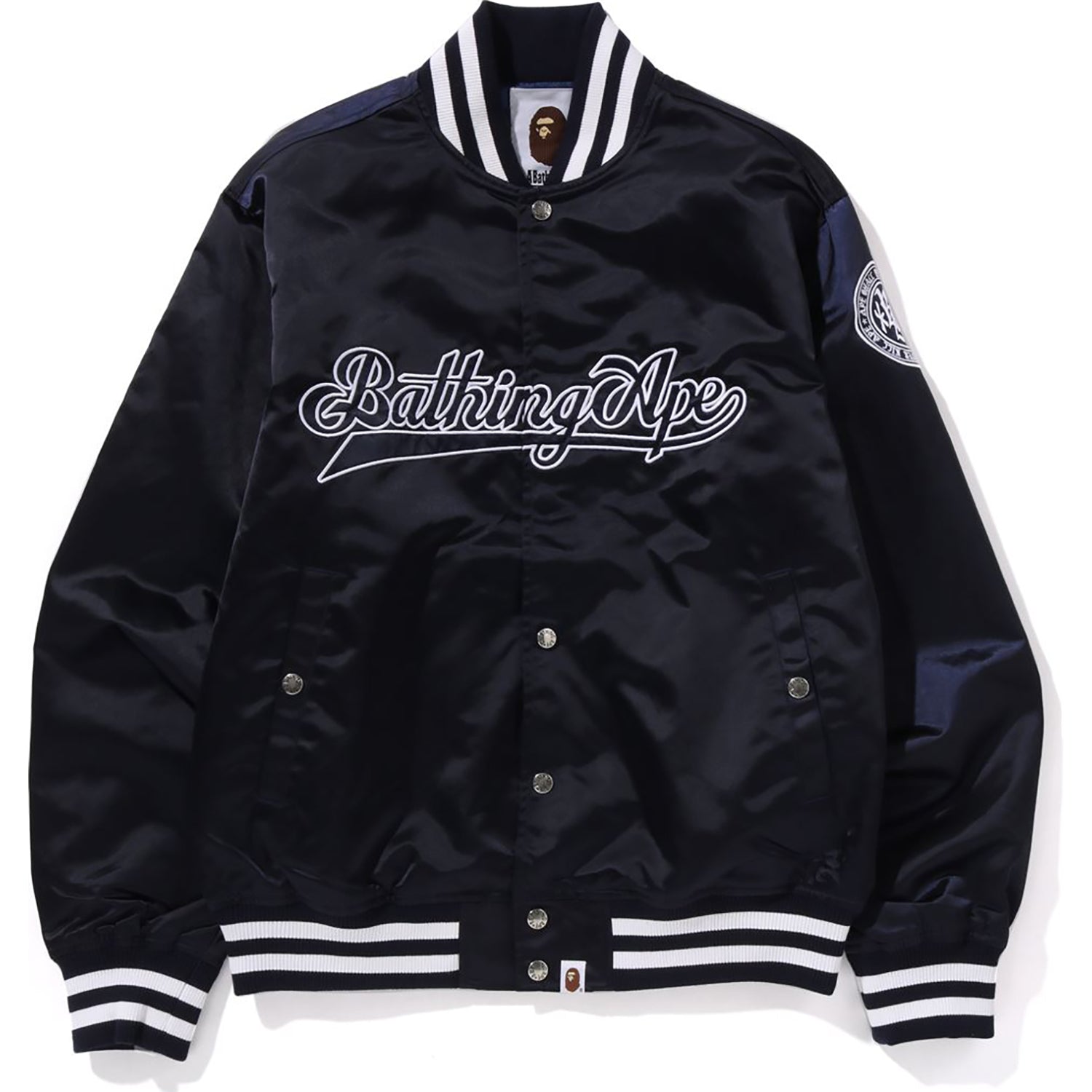 BAPE BASEBALL VARSITY JACKET MENS