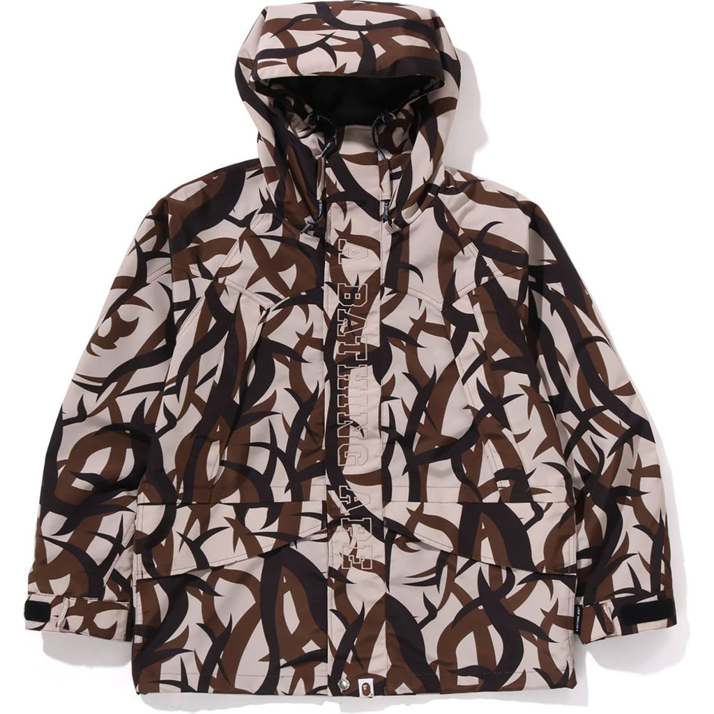 BAPE TRIAL CAMO SNOWBOARD JACKET MENS