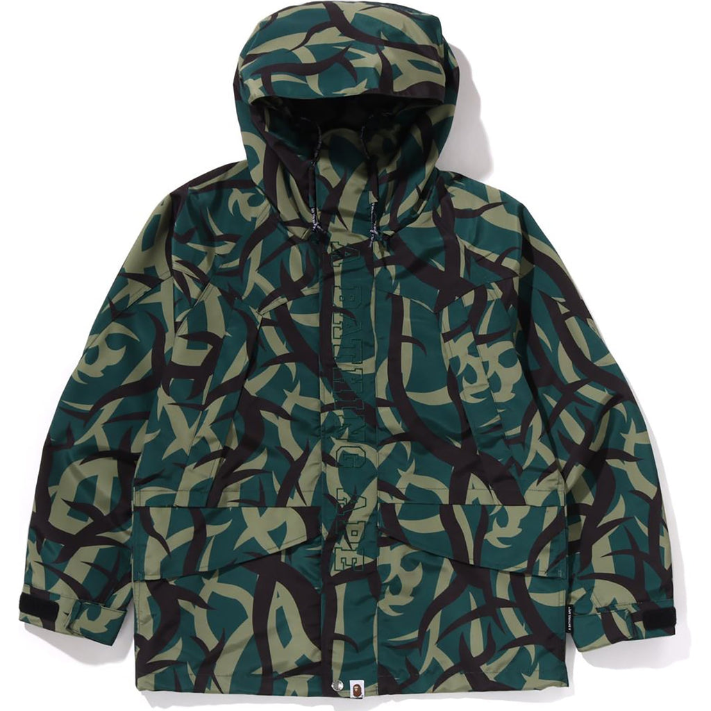 BAPE TRIAL CAMO SNOWBOARD JACKET MENS