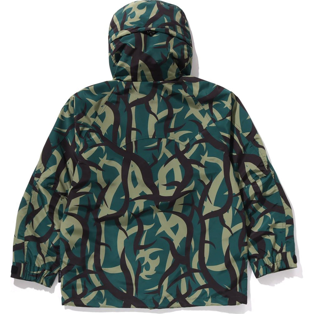 BAPE TRIAL CAMO SNOWBOARD JACKET MENS