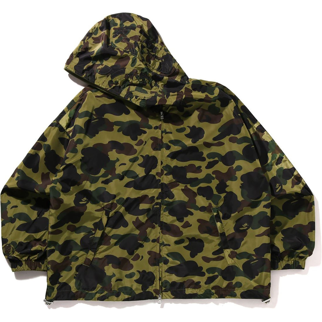 BAPE 1ST CAMO JACQUARD SHARK FULL ZIP JACKET MENS