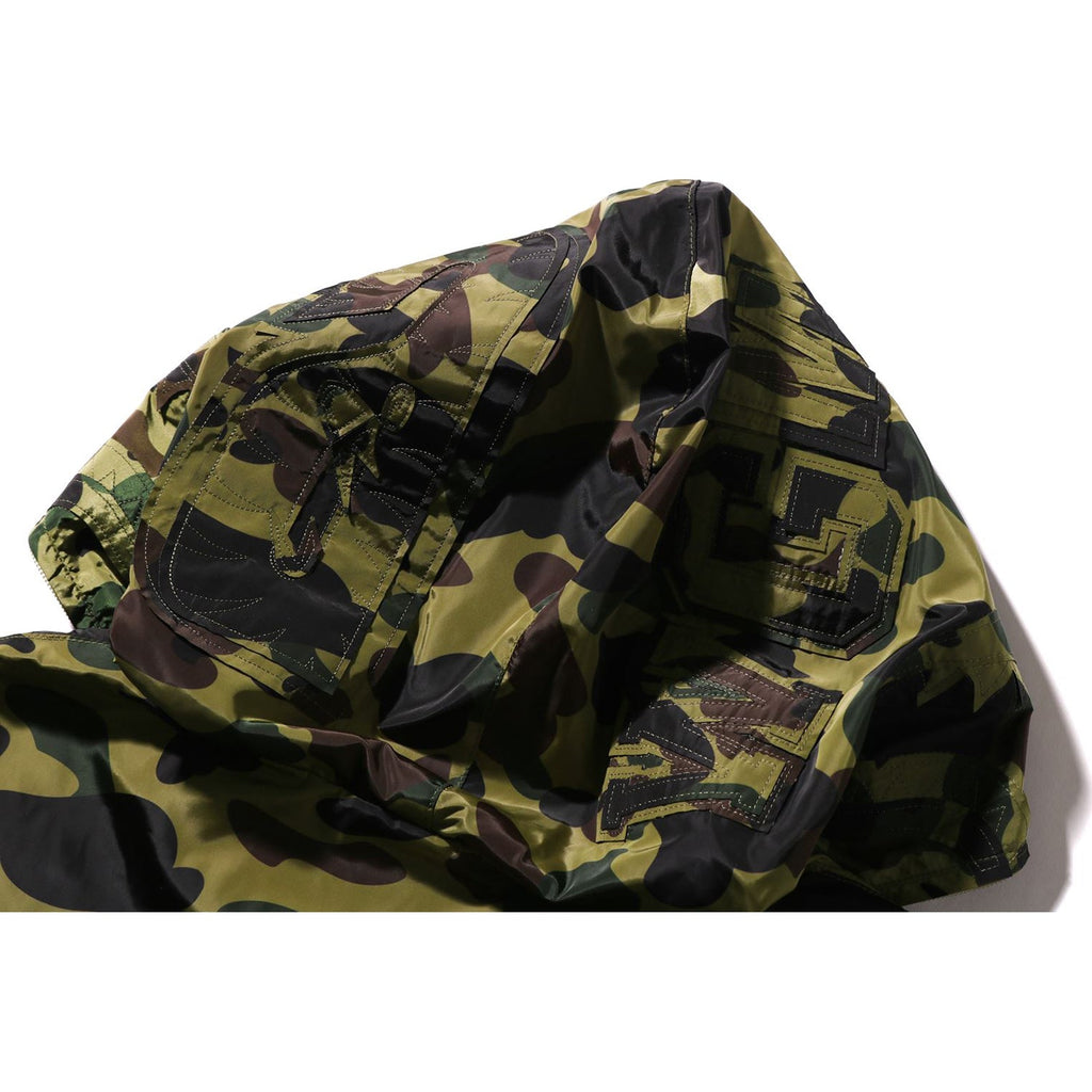 BAPE 1ST CAMO JACQUARD SHARK FULL ZIP JACKET MENS